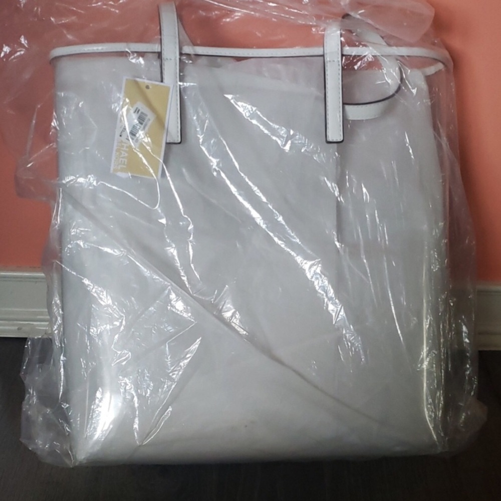 Michael Kors MICHAEL BAG CLEAR NORTH SOUTH TOTE - Picture 5 of 6